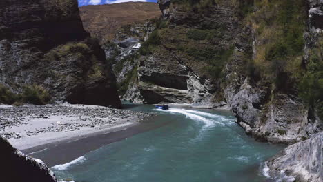 new zealand shotover river jet boat canyon river adventure thru canyons and rivers