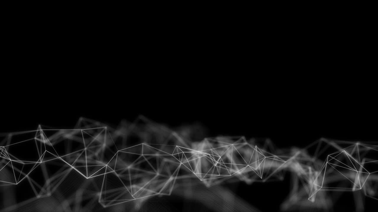 Loop CG of irregularly moving points and lines connecting them