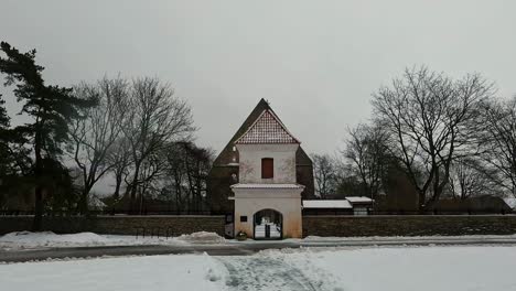 pirita convet ruins in tallinn estonia