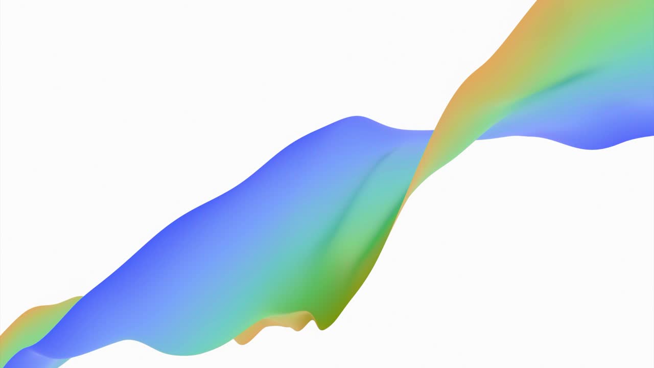 추상 화려한 파도 배경