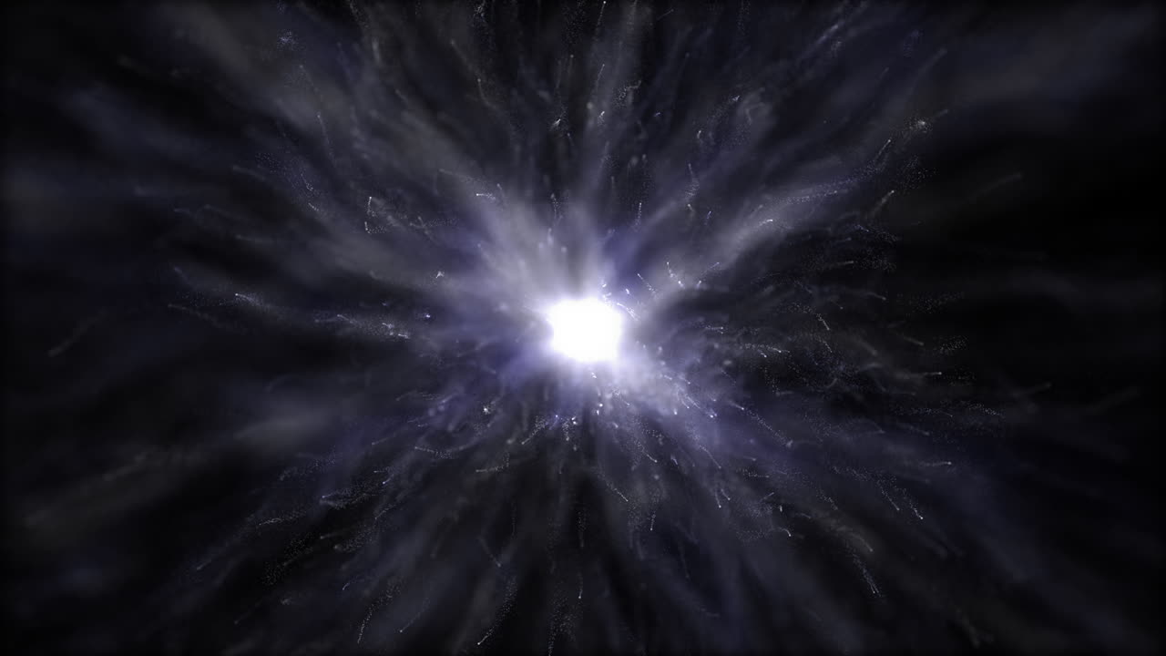 Out of Focus Particles And Fibers Background Loop