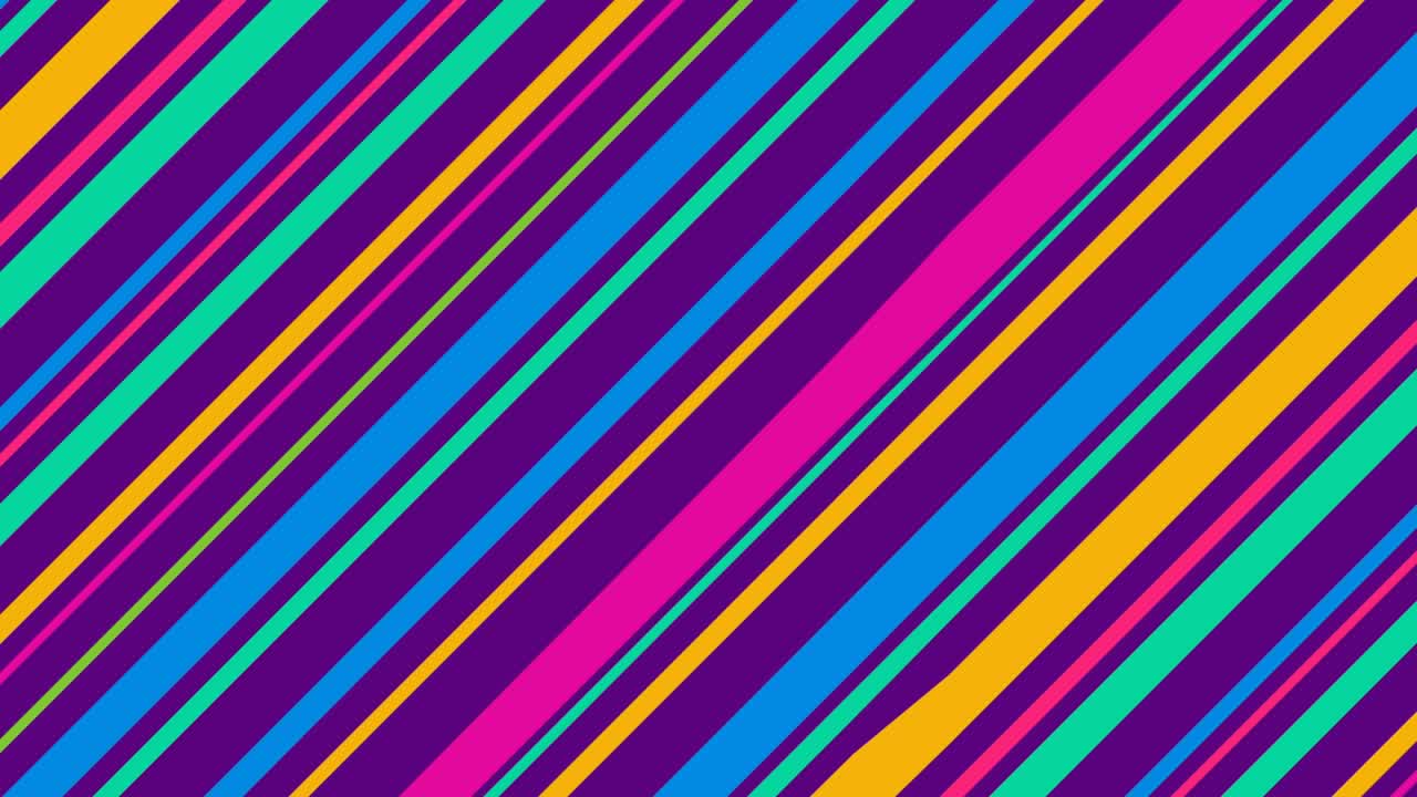 fondo abstracto que consiste en líneas de color inclinadas en movimiento. diseño plano. fondo para la presentación