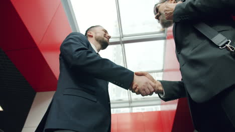 business meeting or conflict