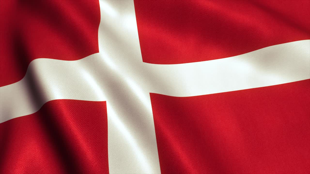 Dannebrog videoloop - 4K