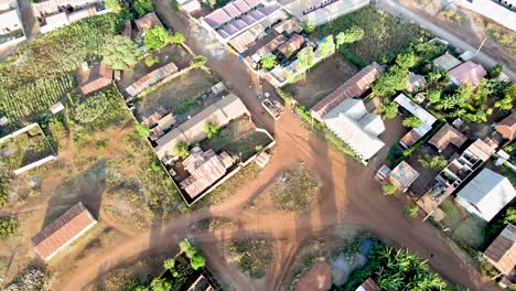 Nairobi-Aéreo-Paisaje-Urbano-Kenia-Ciudad-Horizonte-Rural-Pueblo-De-Loitokitok