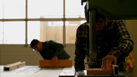 carpenter working in workshop 4k