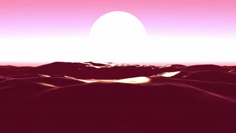 Animada-Lucid-Ocean-amanecer-Paisajes-Rosa