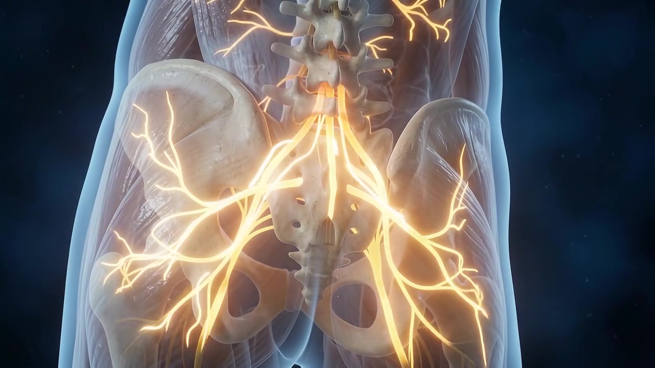 Medical Animation of Sciatica and Lumbar Spine Nerve Pain