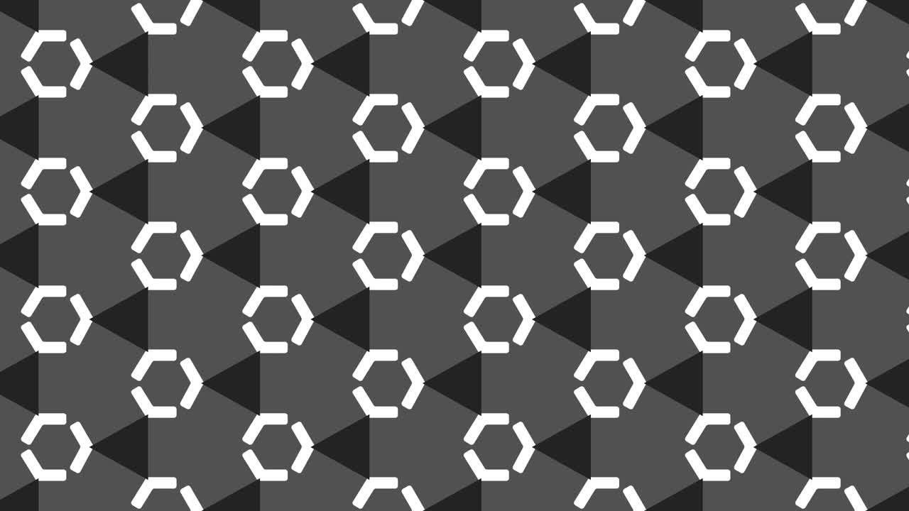 Animated seamless pattern design floating