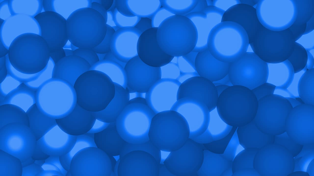 Large size dot ball moving animation motion graphics