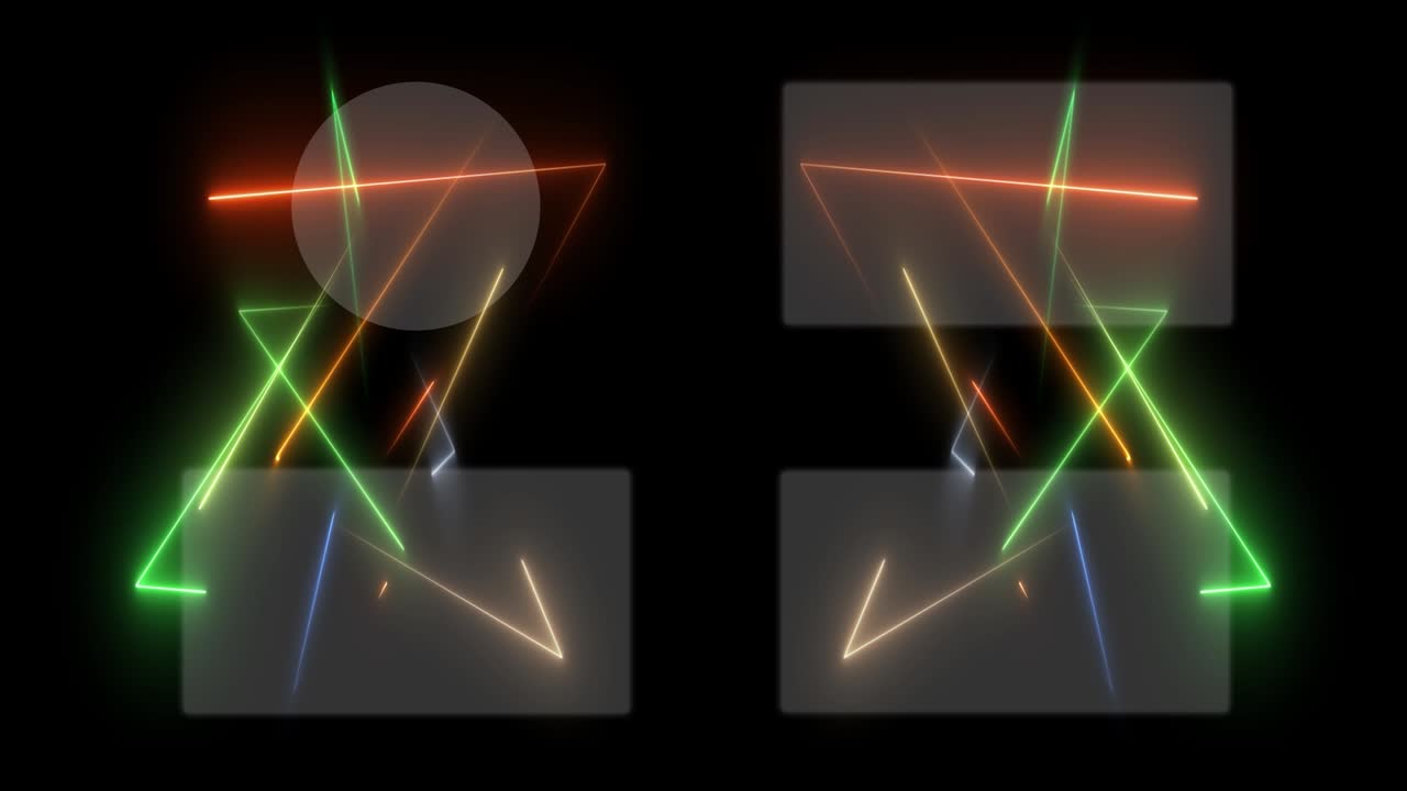 gráficos de movimiento de la pantalla de finalización de la tarjeta de finalización