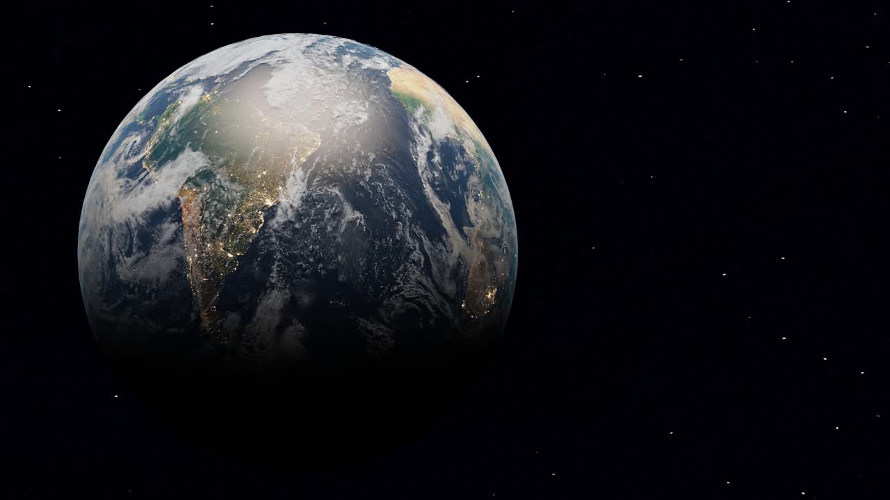 Dawning Radiance: Earth's Early Light