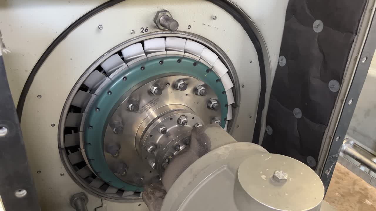 산업용 전기 발전기 기계의 샤프트의 로터