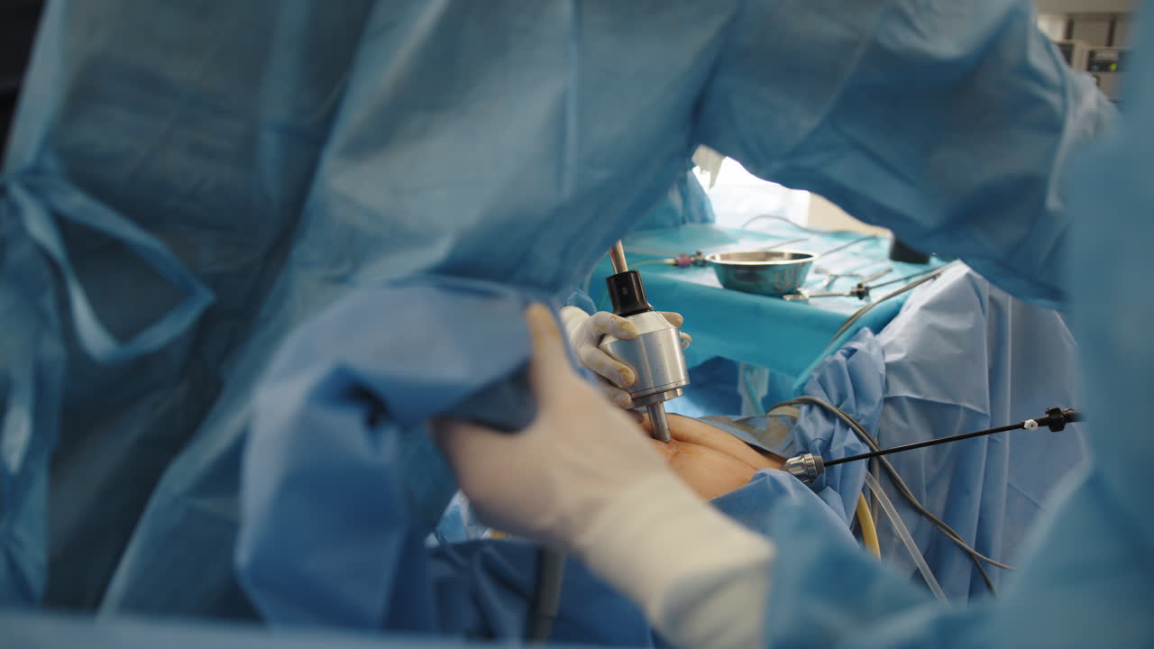 procedimiento quirúrgico en curso