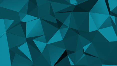 motion dark green low poly abstract background 2