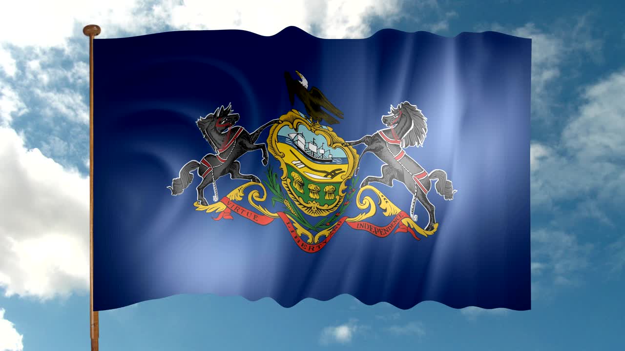 Bandiera dello Stato della Pennsylvania