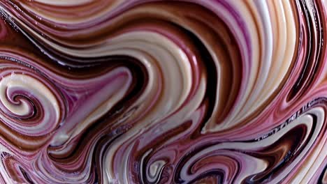 abstract marbled swirls of color