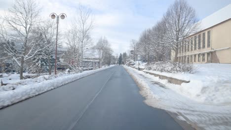 Driving-in-beautiful-winter-scenery-in-Germany