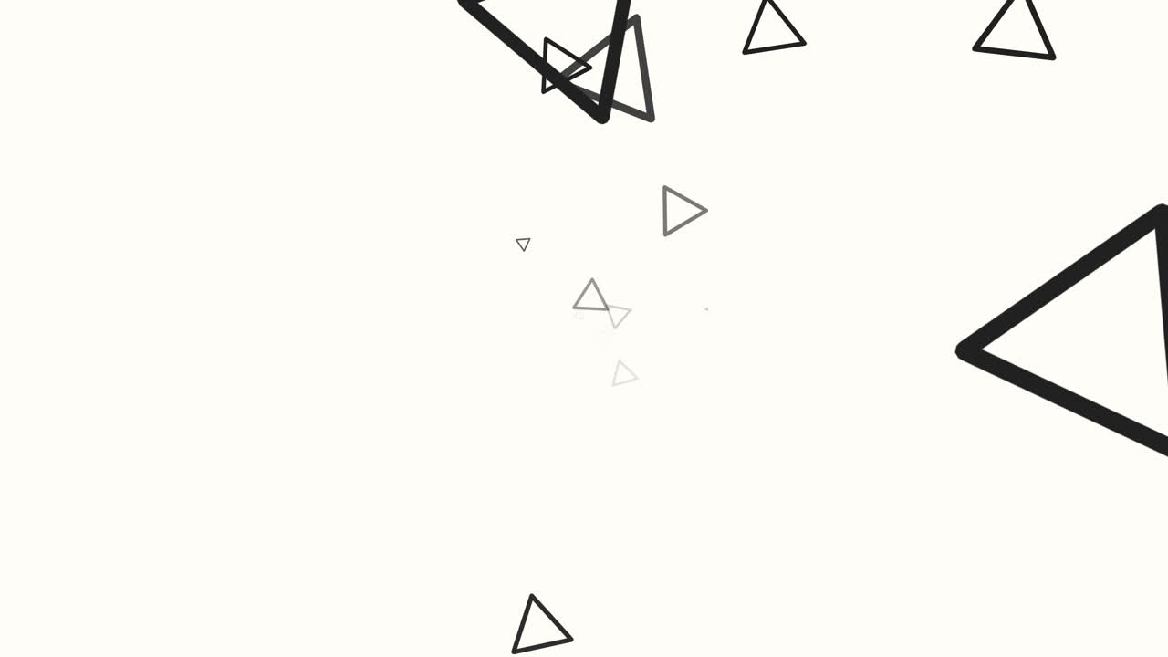 모션 및 비행 기하학적 네온 검은 삼각형 추상 간단한 배경