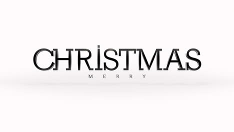 Elegance-and-fashion-Merry-Christmas-text-on-white-gradient