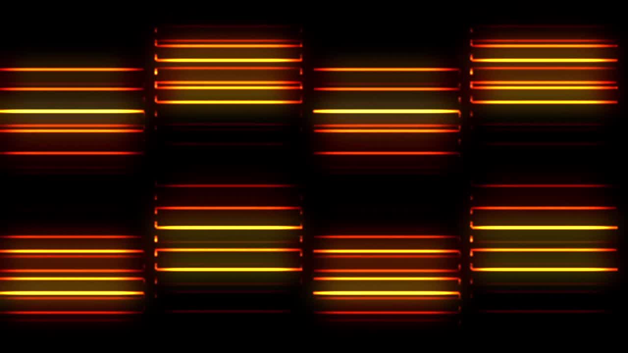 escenario led iluminación paredes movimiento resumen neón