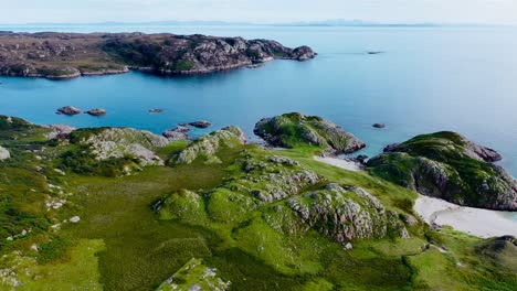 Moore-Erreichen-Das-Meer-Auf-Der-Insel-Mull