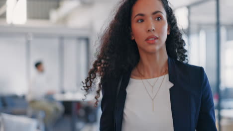 Business,-woman-and-check-watch-in-office