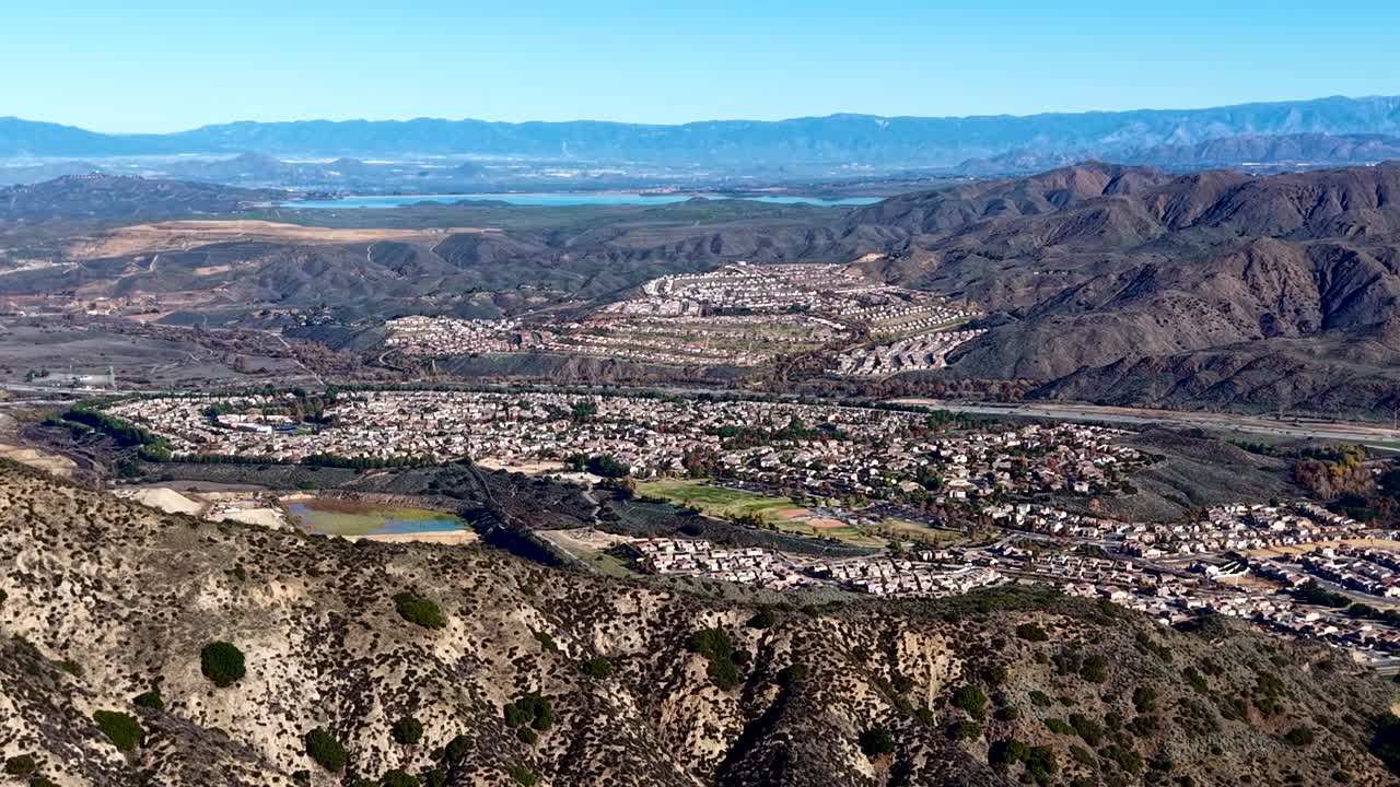 Аэрофотосъемка местности Sycamore Creek Ca
