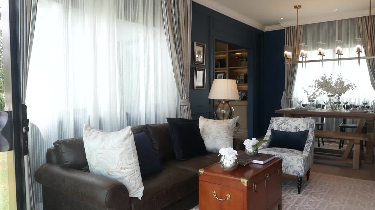 세련되고 우아한 거실 인테리어 디자인