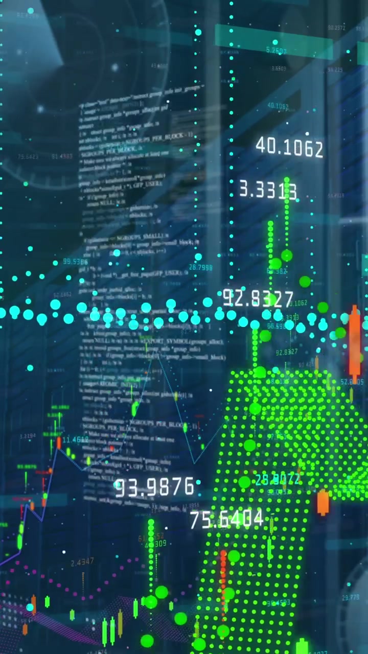 Animation of data processing over computer servers