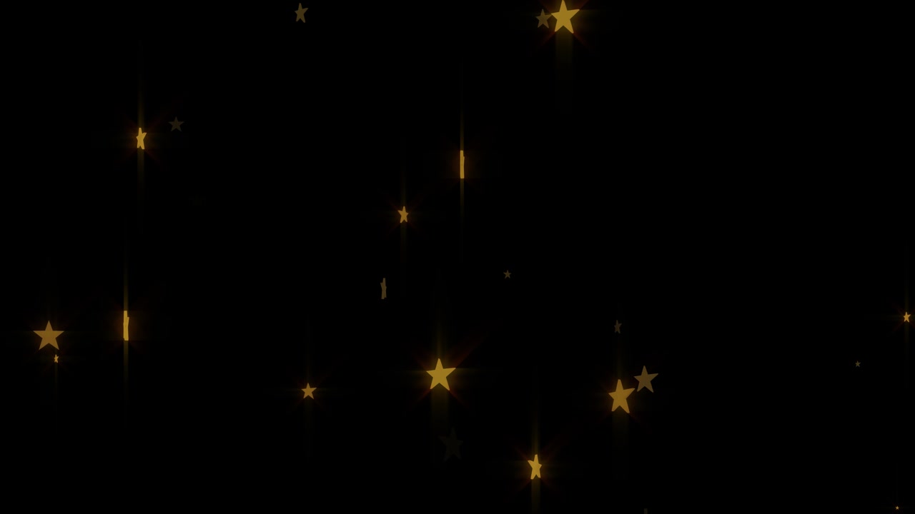 3d beautiful turning stars rotation background cg animation 4k motion ...