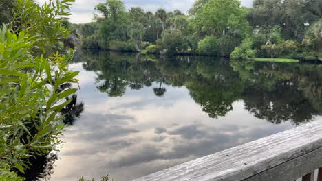 Brücke-über-Sumpf-Auf-Kiawah-Island-South-Carolina