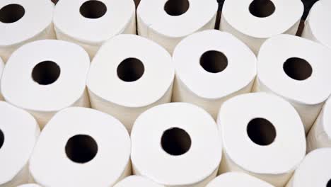 supply of toilet paper rolls