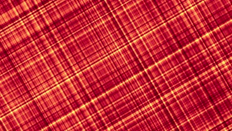 fondo abstracto con líneas amarillas rojas que se cruzan. las celdas naranjas son diagonales. cg gráfico de movimiento. bucle sin costuras