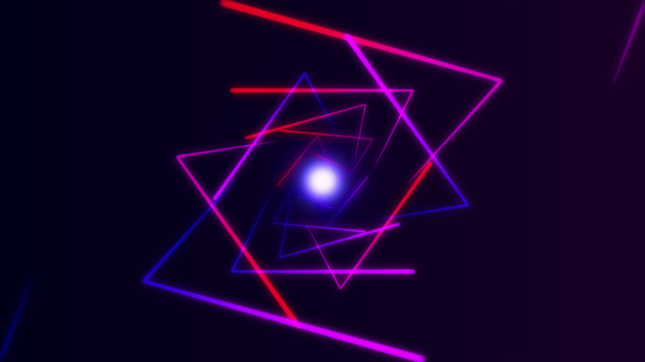 Neon motion background seamless loop