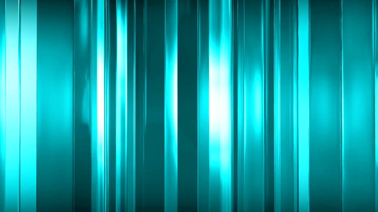 los paneles de vidrio delgados abstractos giran y se mueven en el espacio. los paneles brillan y se reflejan entre sí. en bucle