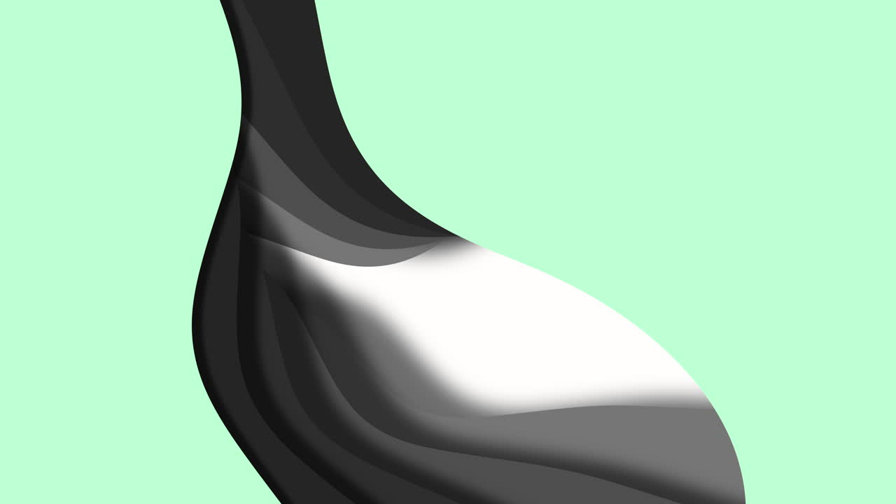 patrón de remolino verde y negro vibrante sobre fondo negro