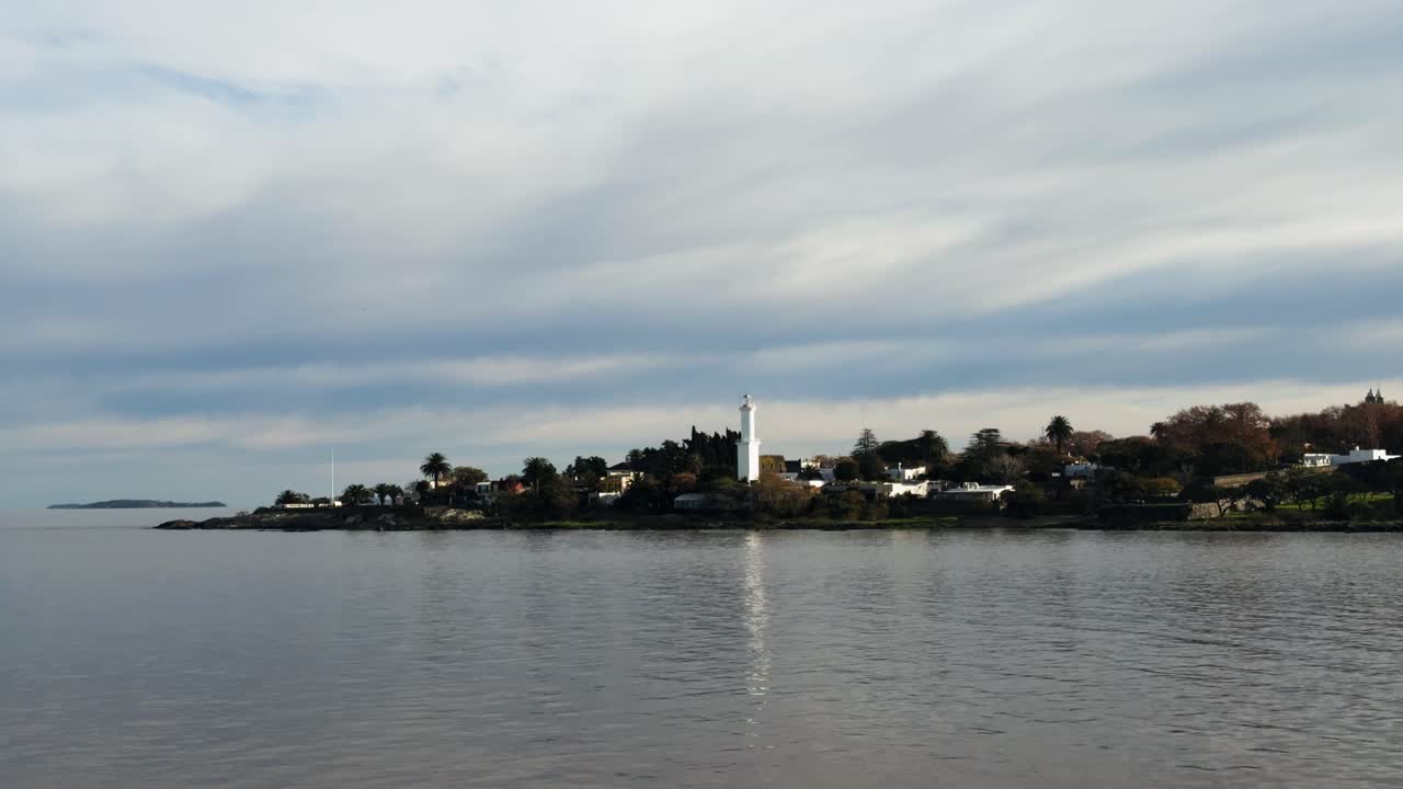 Colonia del Sacramento Lighthouse Standing Tall by the Water