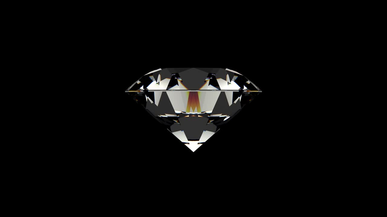 Diamant, juvel, ädelsten, svart bakgrund