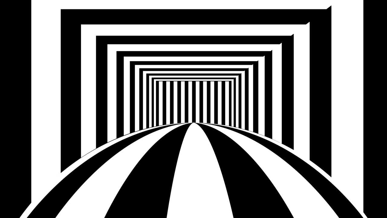 검은색과 색 줄무가 있는 추상적인 배경