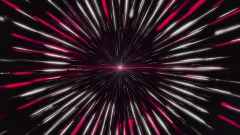 abstract space travel visual effect