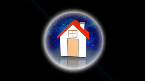 House-in-a-snow-globe-animation