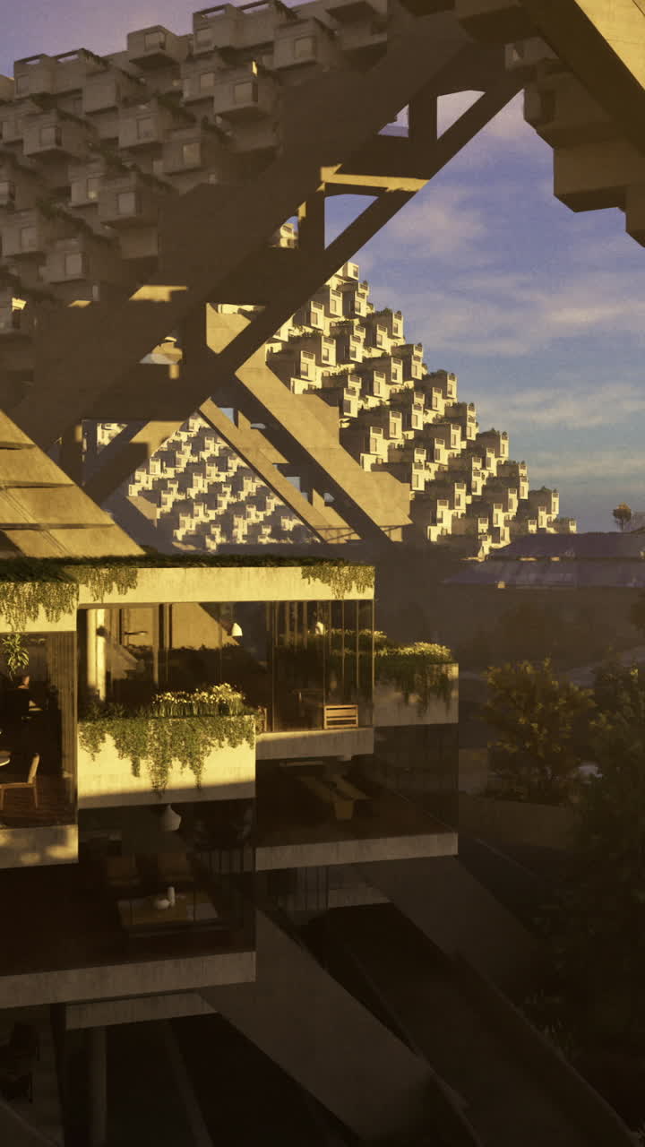 Modern architecture highlights sustainability and unique designs