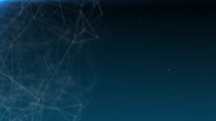 Wave of particles futuristic dots wave 3d animation big data abstract technology futuristic