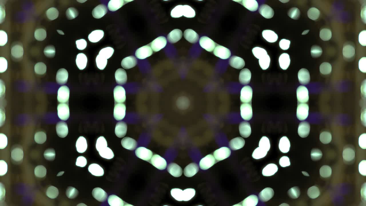 New Year abstraction kaleidoscope