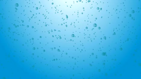 agua gaseosa fresca en el vaso con burbujas movimiento de fondo, vista de cerca bucle sin costuras, nutrición