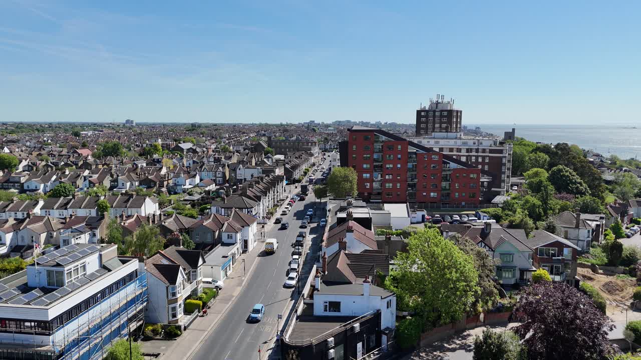 Leigh on Sea Essex UK town centre and high street