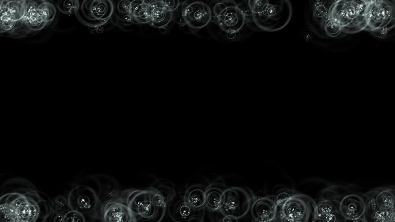 animación de partículas de forma de anillo gráficos de movimiento