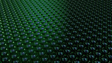 fondo de bucle de movimiento de elementos metálicos