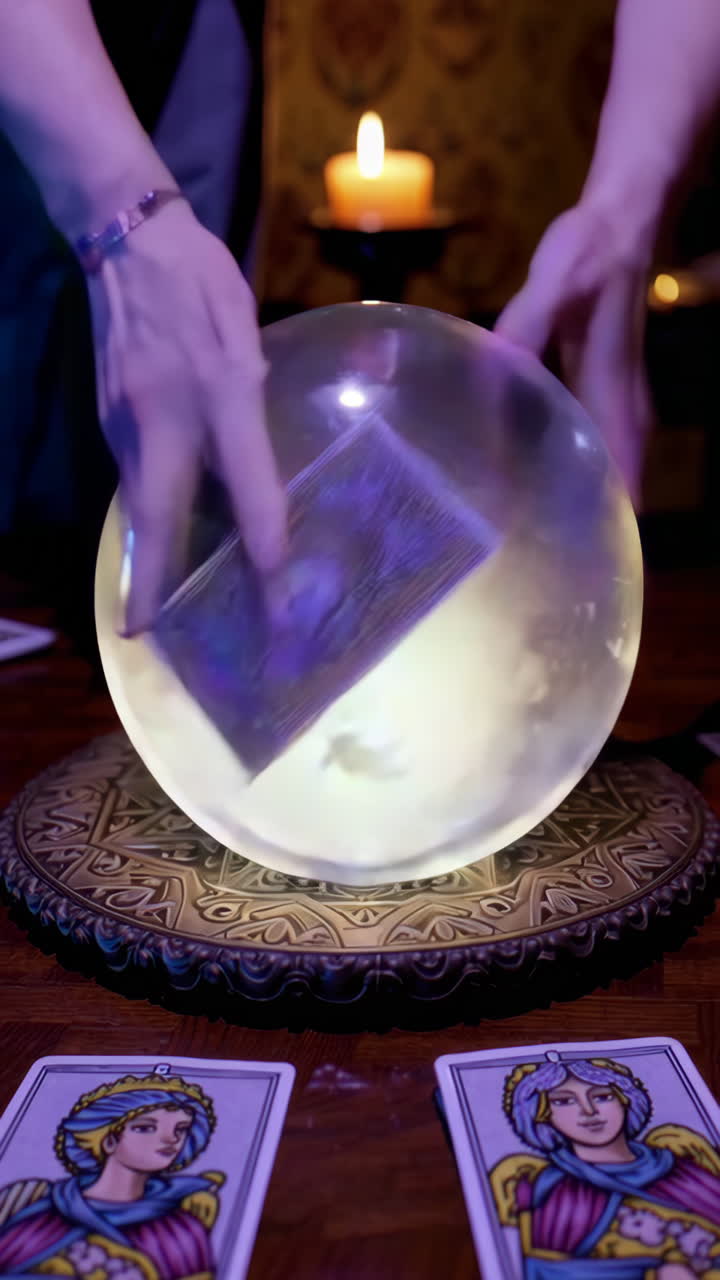 Tarot Cards and Crystal Ball Fortune Telling Session